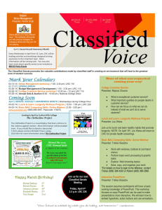 Classified Voice