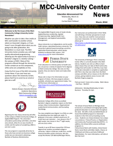 Welcome to the first issue of the Mott Newsletter!