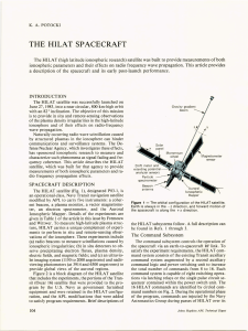 THE  HILAT  SPACECRAFT