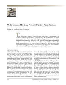 T Multi-Mission Maritime Aircraft Mission Area Analysis