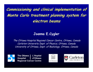 Commissioning and clinical implementation of Monte Carlo treatment planning system for