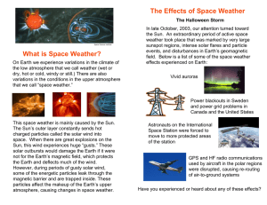 The Effects of Space Weather