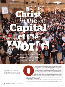 O  How global Christians are revitalizing NYC