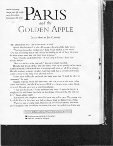 PARIS GOLDEN APPLE i and the