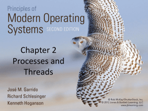 Chapter 2 Processes and Threads