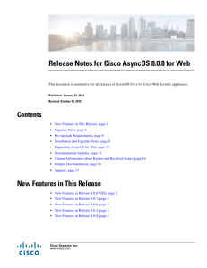 Release Notes for Cisco AsyncOS 8.0.8 for Web Contents