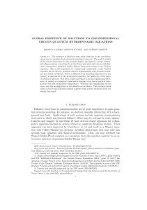 GLOBAL EXISTENCE OF SOLUTIONS TO ONE-DIMENSIONAL VISCOUS QUANTUM HYDRODYNAMIC EQUATIONS