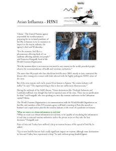 Avian Influenza - H5N1