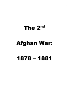 1878 - 1881 The 2 Afghan War: nd