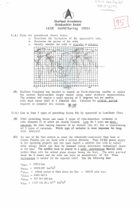 Exam (ASE  166MlSpring  1992)