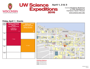 UW Science Expeditions 2016 April 1, 2 &amp; 3