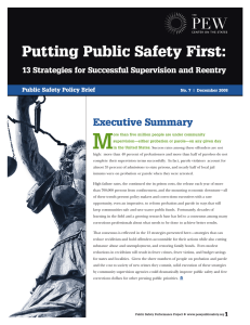 M Putting Public Safety First: Executive Summary