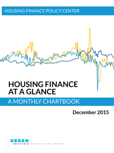 HOUSING FINANCE AT A GLANCE A MONTHLY CHARTBOOK December 2015