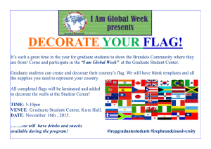 DECORATE YOUR FLAG!