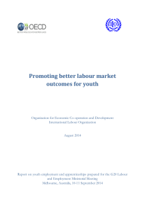 Promoting better labour market outcomes for youth