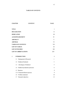 vii  TABLES OF CONTENTS