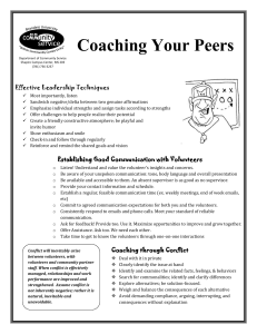 Coaching Your Peers  Effective Leadership Techniques