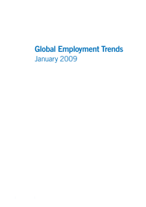 Global Employment Trends January 2009
