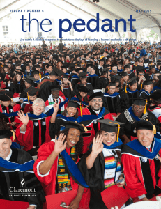 pedant the MAY 2015 VOLUME 7 NUMBER 4