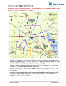 Houston’s Highway System