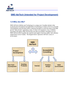 SMD AbiTech (Intended for Project Development) ABITECH 1.0 Who Are We?