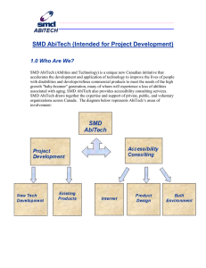 SMD AbiTech (Intended for Project Development) 1.0 Who Are We?