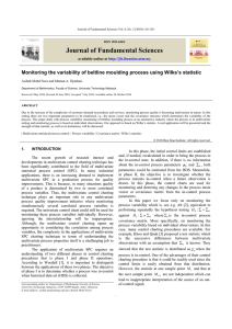 Journal of Fundamental Sciences