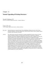 Chapter 12 Seismic Upgrading of Existing Structures Ronald O. Hamburger, S.E.
