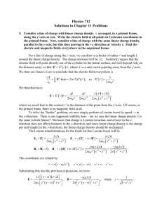 Physics 712 Solutions to Chapter 11 Problems