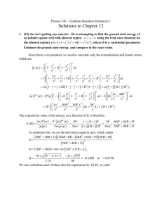 Solutions to Chapter 12