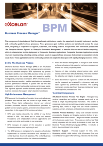 BPM Business Process Manager™