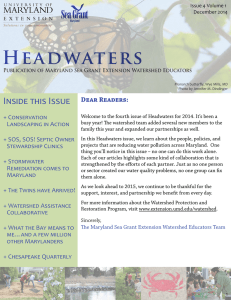 Headwaters Inside this Issue Dear Readers: + Conservation