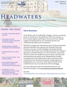 Headwaters Inside this Issue Dear Readers: