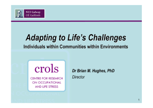 Adapting to Life ’ s Challenges Individuals within Communities within Environments