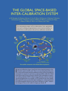 The Global Space-baSed InTer-calIbraTIon SySTem