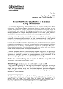 Sexual health: why pay attention to this issue during adolescence?