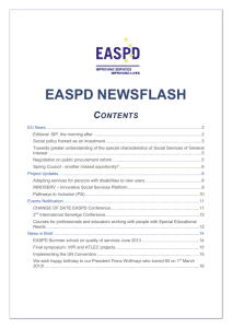 EASPD NEWSFLASH C