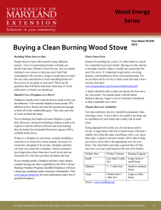 Buying a Clean Burning Wood Stove Wood Energy Series