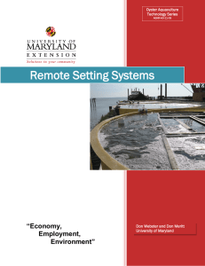 Remote Setting Systems “Economy, Employment,