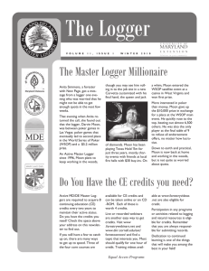 The Logger The Master Logger Millionaire