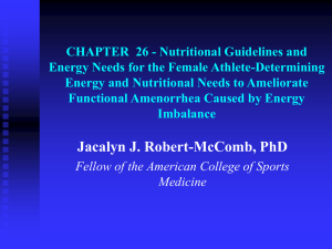 CHAPTER  26 - Nutritional Guidelines and