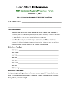 2014 Northeast Regional Volunteer Forum  November 22, 2014
