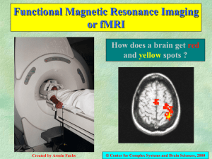 Functional Magnetic Resonance Imaging or fMRI How does a brain get and
