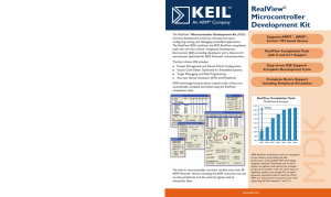 RealView Microcontroller Development Kit ™