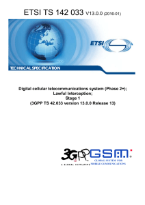 ETSI TS 1 142 033 V13.0.0