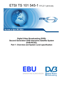 ETSI TS 101 545-1 V1.2.1