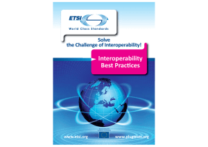 Interoperability Best Practices Solve the Challenge of Interoperability!