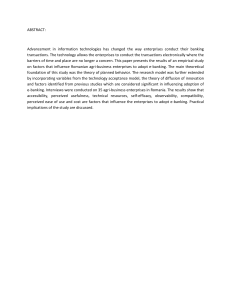 ABSTRACT:  Advancement  in  information  technologies  has ...