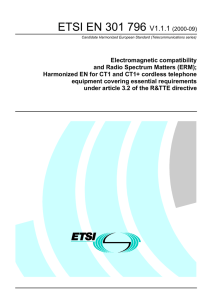 ETSI EN 301 796 V1.1.1