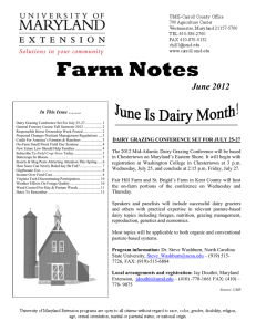 Farm Notes June 2012  In This Issue ……..